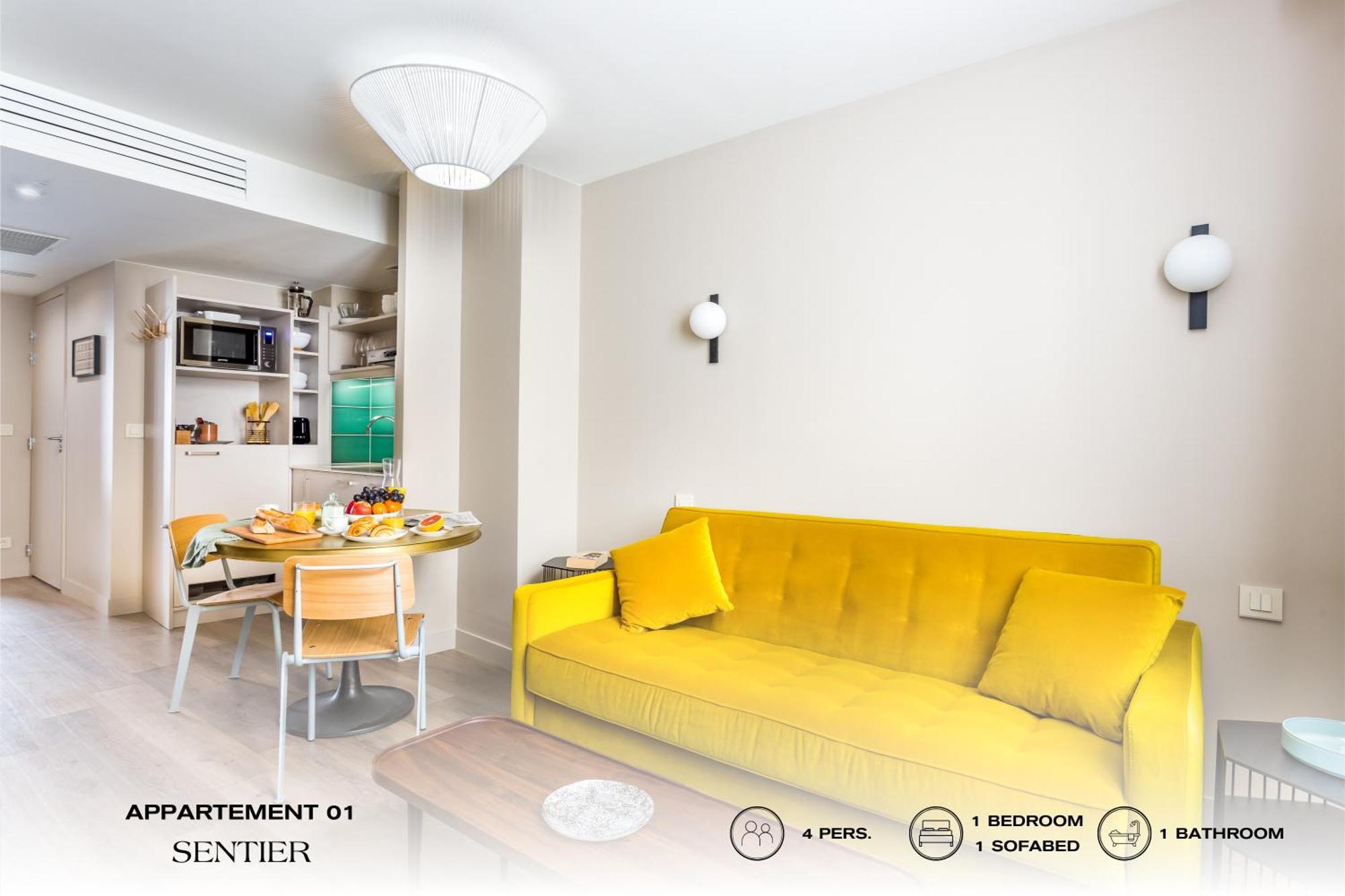 Appartement Beauquartier Paris - Sentier Extérieur photo