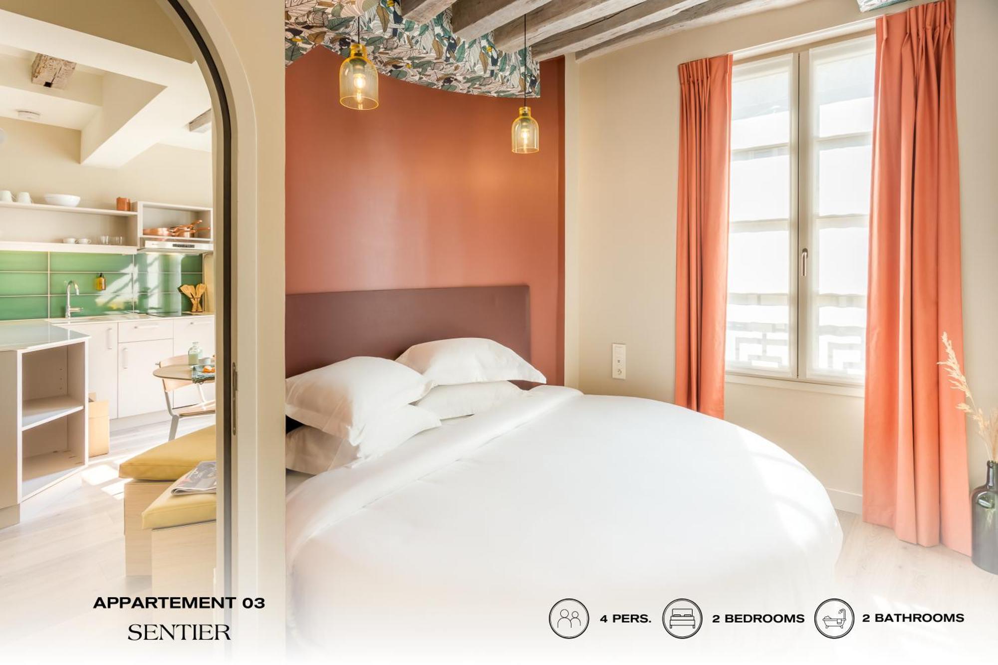 Appartement Beauquartier Paris - Sentier Extérieur photo